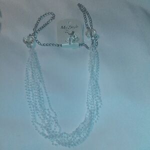 Silver Multi-Strand Necklace